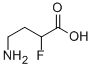 CAS 登录号：34069-57-3， DL-4-氨基-2-氟丁酸
