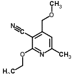 CAS#: 340691-07-8, 2-Ethoxy-4-(Methoxymethyl)-6-Methylnicotinonitrile