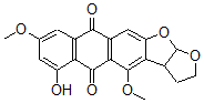 CAS#: 34080-91-6, 6-Hydroxy-4,8-Dimethoxy-2,3,3a,12a-Tetrahydroanthra[2,3-b]Furo[3,2-D]Furan-5,10-Dione