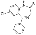 CAS#: 34099-69-9, 7-Chloro-5-Phenyl-2-Thioxo-2,3-Dihydro-1H-1,4-Benzodiazepine