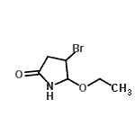 CAS 登录号：341008-61-5， 4-溴-5-乙氧基-2-吡咯烷酮