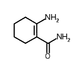 CAS 登录号：34126-94-8， 2-氨基-1-环己烯-1-甲酰胺