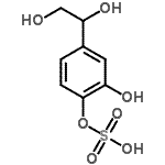 CAS#: 3415-68-7, 4-(1,2-Dihydroxyethyl)-2-Hydroxyphenyl Hydrogen Sulfate