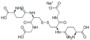 CAS 登录号：34212-83-4， 二钠2-氨基-5-[[1-[(2-氧代-2-氧代乙基)氨基]-1-氧代-3-巯基丙-2-基]氨基]-5-氧代戊酸盐