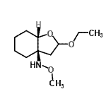 CAS 登录号：342385-90-4， (3aR,7aS)-2-乙氧基-N-甲氧基六氢-1-苯并呋喃-3A(4H)-胺