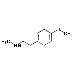 CAS 登录号：342403-35-4， 2-(4-甲氧基-1,4-环己二烯-1-基)-N-甲基乙胺