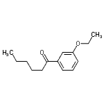 CAS 登录号：342426-38-4， 1-(3-乙氧基苯基)-1-己酮