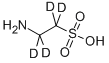 CAS 登录号：342611-14-7， 2-氨基乙烷-D4-磺酸