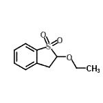 CAS 登录号：342623-76-1， 2-乙氧基-2,3-二氢-1-苯并噻吩1,1-二氧化物