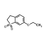 CAS 登录号：342623-81-8， 6-乙氧基-2,3-二氢-1-苯并噻吩1,1-二氧化物