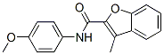 CAS#: 34319-22-7, N-(4-Methoxyphenyl)-3-Methyl-1-Benzofuran-2-Carboxamide