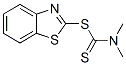 CAS#: 3432-25-5, 1,3-Benzothiazol-2-Yl Dimethylaminomethanedithioate