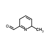 CAS 登录号：343268-76-8， 6-甲基-3,6-二氢-2-吡啶甲醛