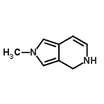 CAS 登录号：343269-87-4， 2-甲基-4,5-二氢-2H-吡咯并[3,4-c]吡啶