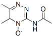 CAS#: 343305-04-4, N-(5,6-Dimethyl-4-Oxido-1,2,4-Triazin-3-Yl)-Acetamide