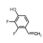 CAS 登录号：343305-64-6， 2,3-二氟-4-乙烯基苯酚