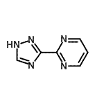 CAS 登录号：343341-33-3， 2-(1H-1,2,4-三唑-3-基)嘧啶