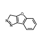 CAS 登录号：34358-91-3， 3H-[1]苯并呋喃并[3,2-c]吡唑