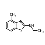 CAS 登录号：343856-76-8， N-乙基-4-甲基-1,3-苯并噻唑-2-胺