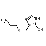 CAS 登录号：343865-20-3， 4-{[(2-氨基乙基)硫基]甲基}-1H-咪唑-5-醇