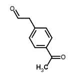 CAS 登录号：343866-28-4， (4-乙酰基苯基)乙醛