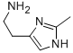 CAS 登录号：34392-54-6， 2-(2-甲基-3H-咪唑-4-基)乙胺