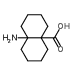 CAS 登录号：343945-37-9， 8A-氨基八氢-4A(2H)-萘甲酸