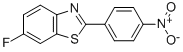CAS 登录号：343975-46-2， 6-氟-2-(4-硝基苯基)苯并噻唑