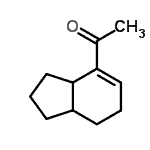 CAS 登录号：344297-21-8， 1-(2,3,3A,6,7,7A-六氢-1H-茚-4-基)乙酮