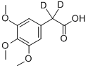 CAS#: 344299-45-2, 3,4,5-Trimethoxy-Benzeneacetic-D2 Acid