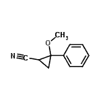 CAS 登录号：344304-35-4， 2-甲氧基-2-苯基环丙烷甲腈