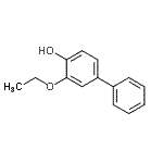 CAS 登录号：344312-76-1， 3-乙氧基-4-联苯醇