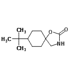 CAS 登录号：344312-96-5， 8-(2-甲基-2-丙基)-1-氧杂-3-氮杂螺[4.5]癸烷-2-酮