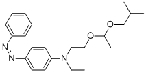 CAS 登录号：34432-92-3， N-乙基-N-[2-[1-(2-甲基丙氧基)乙氧基]乙基]-4-(苯基偶氮)苯胺