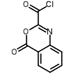 CAS 登录号：344413-46-3， 4-氧代-4H-3,1-苯并恶嗪-2-甲酰氯
