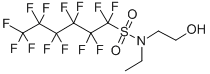CAS#: 34455-03-3, N-Ethyl-1,1,2,2,3,3,4,4,5,5,6,6,6-Tridecafluoro-N-(2-Hydroxyethyl)Hexane-1-Sulfonamide