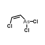 CAS 登录号：34461-56-8， [(Z)-2-氯乙烯基]亚胂二氯化物
