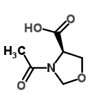 CAS 登录号：344738-31-4， (4R)-3-乙酰基-1,3-恶唑烷-4-羧酸