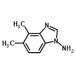 CAS 登录号：344754-42-3， 4,5-二甲基-1H-苯并咪唑-1-胺