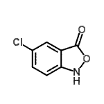 CAS 登录号：344779-31-3， 5-氯-1H-2,1-苯并恶唑-3-酮