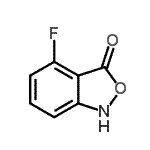 CAS 登录号：344779-33-5， 4-氟-1H-2,1-苯并恶唑-3-酮
