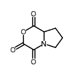 CAS 登录号：34487-95-1， 四氢-1H-吡咯并[2,1-c][1,4]恶嗪-1,3,4-三酮