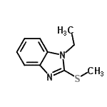 CAS 登录号：344896-48-6， 1-乙基-2-甲硫基-苯并咪唑
