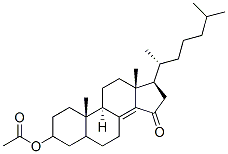 CAS 登录号：34495-42-6， [(3S,5S,9R,10S,13R,17R)-10,13-二甲基-17-[(2R)-6-甲基庚烷-2-基]-15-氧代-1,2,3,4,5,6,7,9,11,12,16,17-十二氢环戊烯并[a]菲-3-基]乙酸酯