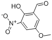CAS#: 34549-69-4, 2-Hydroxy-5-Methoxy-3-Nitro-Benzaldehyde