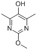 CAS 登录号：345642-89-9， 2-甲氧基-4,6-二甲基-5-嘧啶醇
