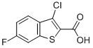 CAS#: 34576-92-6, 3-Chloro-6-fluoro-benzothiophene-2-carboxylic acid