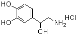 CAS 登录号:3458-94-4, 4-(2-氨基-1-羟基乙基)苯-1,2-二醇盐酸盐