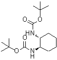CAS 登录号:345905-88-6, (1R,2R)-1,2-环己烷二基二氨基甲酸二叔丁酯