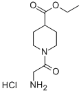 CAS 登录号：345954-49-6， 1-(2-氨基-乙酰基)-哌啶-4-羧酸乙酯盐酸盐